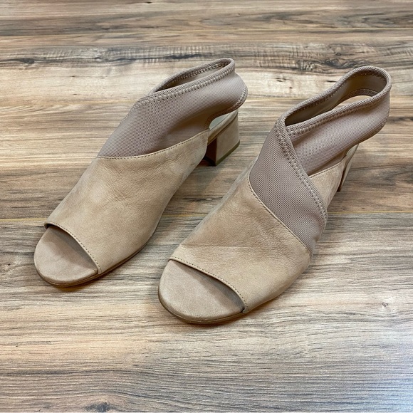 Eileen Fisher Kitten Block Heel Sling Back Sandal Women's 8.5‎ - Picture 2 of 9